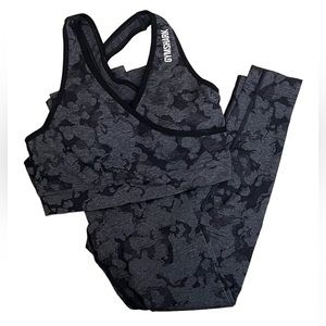 Gymshark Camo Seamless Set